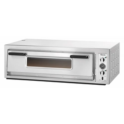 1-level pizza oven 6x30cm 400V