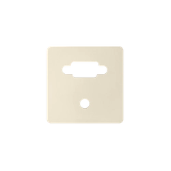 Decoration element for domestic switching devices Kontakt-Simon 8200091-031 Plastic Untreated Glossy Cream white (electro white)