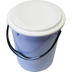 bucket with lid 10l with PH gauge mix of colors P.