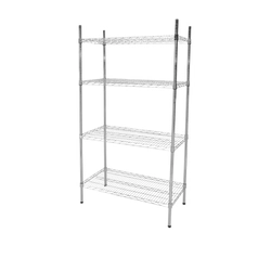 C460 - 920 ﻿Chrome warehouse shelf. 4-półkowy