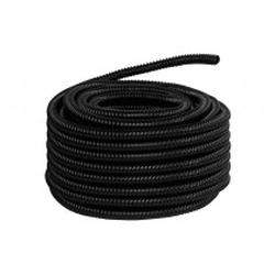 Flexible corrugated pipe GUS 50, black, bag 30m (fa)