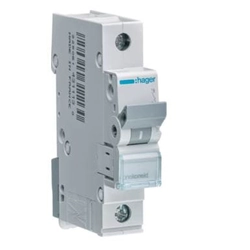 Circuit breaker 1P B 16A 6kA Hager MBN116E