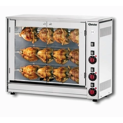 Chicken spit | P12N | batch of 12 chickens | 5 kW