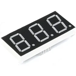 0.56'' inch 3x LED display 7 segment 2VDC Common Anode +