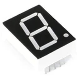 0.56'' tomme 1x LED-display 7 segment 2VDC Common Anode +