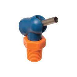 High pressure nozzle xW with pressure 70 bar 1/4"D1,6 mm L31,8 mm black