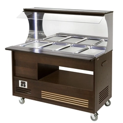Wall mounted salad bar Roller Grill