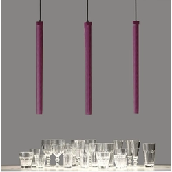 LEDsviti Purple LED hanging thin lamp 5W 30cm 4000K (12965)