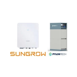 Sungrow kit SH5.0RT + Pylontech Force H2 - 7,1kWh (BMS + 2 x battery pack)