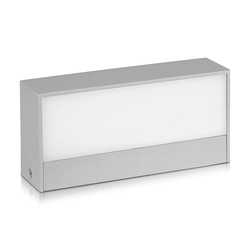 VT-8056 9W LED wall lamp / Direction: Up-Down / Color: 6400K / Housing: Gray