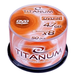1069 Dvd-r titanum 4.7gb x8 - cake box 50 pcs.