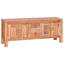 TV stand, 110 x 30 x 45 cm, solid mahogany wood