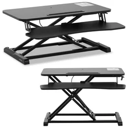 Table stand, workstation, for laptop monitor, adjustable from 110-505 mm to 15 kg