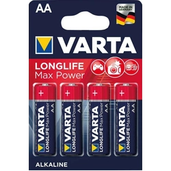Max Tech AA DE battery, 4 pcs on a VARTA blister