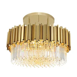 Crystal plafond ceiling lamp APP1100-4CP Gold