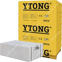 YTONG ENERGO ULTRA + 365x599x199mm PP2.2 / 0.3 S + GT aerated concrete block for single-layer walls, aerated concrete
