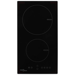 2 burner induction hob, touch, glass, 3500 W