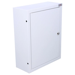 Surface-mounted switchgear NRP-24 with a lock.Place for 24 type protection S.IP31.