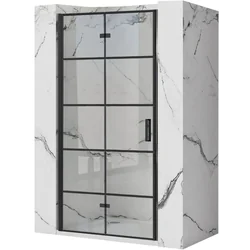 Rea Molier Black shower doors 100