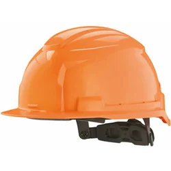 Milwaukee BOLT100 safety helmet orange, non-ventilating