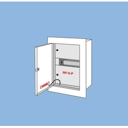 Flush-mounted switchgear RP-6P, place for 6 type s protectionIP 30