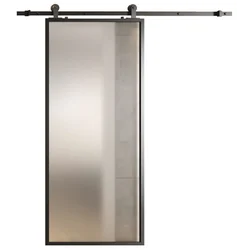 SLIDING ALUMINUM LOFT DOORS 20K SATIN 1000x2100