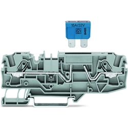 Wago Złączka 2-przewodowa 6mm2 bezpiecznikowa szara (2006-1681)