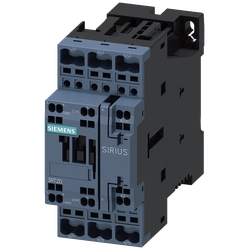 Power contactor, AC switching Siemens 3RT20262DB40 DC Spring clamp connection