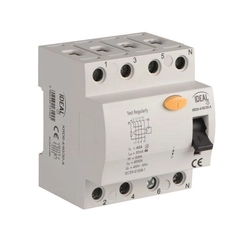 RCD KRD6 4P 40A AND 30mA Kanlux Ideal