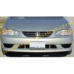 Toyota Corolla - Chrome Strips Chrome Grill Dummy Bumper Tuning