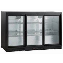 Barová chlazená skříň | Chladnička pod pultem | 325l | posuvné dveře