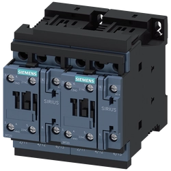 Combination of contactors Siemens 3RA23268XB301BB4 Reversing contactor DC Screw connection IP20