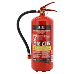 Powder fire extinguisher 6 kg ABC (43A) COMPASS