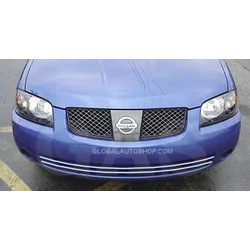 Nissan Sentra - Chrome Strips Chrome Grill Dummy Bumper Tuning