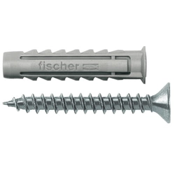 Expansion plug with collar Fischer SX 8 x 40 + screw - package 40szt.Article no. 70022