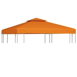 Gazebo canopy, 310 g / m², orange, 3x3 m