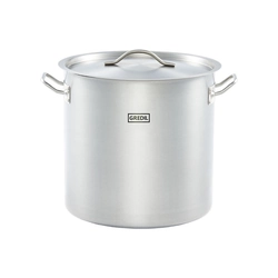 High pot with lid, steel, Ø 320 mm, V 25.7L Gredil | 011345