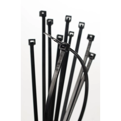 Cable tie CV-300STW black 300x4.5
