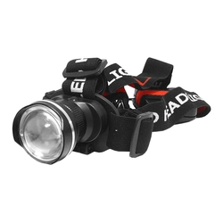 1-LED 9W TS-1102 Stirnlampe mit Zoom