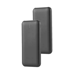 10000mAh Bateria externa 2A 30CM Tipo C Preto