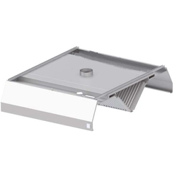 100x200 central trapezoidal catering hood | Stalgast