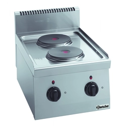 Adjustable electric cooker 4 kW Bartscher 2PLTG | Bartscher
