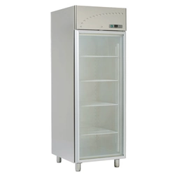 MS - 70 SV GN glass freezer cabinet 2/1