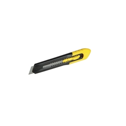 Yellow and black Stanley ABS knife 18 mm 101511