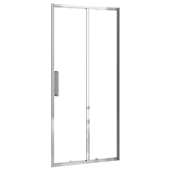 Rea Rapid Slide shower door 140 CHROME - additional 5% DISCOUNT with code REA5