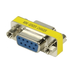 RS232 Connector - D-Sub Connector - 2x D-Sub 9 Pin Socket