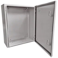 1200x800x250mm elektryczny panel metalowy przemysłowy z ocynkowaną przeciwpanelem IP66 1000V 630A malowany elektrostatycznie