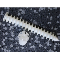 Assembly screw for polystyrene
