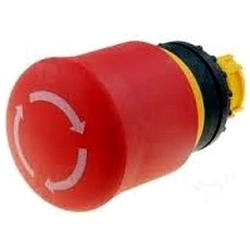 Front element for mushroom push-button Eaton 263467 Red Round IP67/IP69K 4X, 13 High