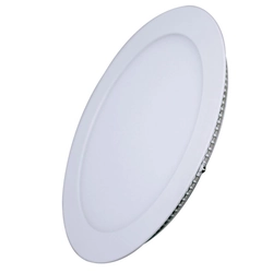 Solight LED mini panel, ceiling, 6W, 400lm, 4000K, thin, round, white, WD102